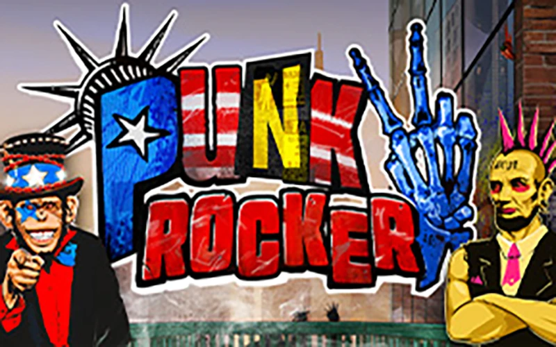 Use tactics and strategies to win in the Punk Rocker slot from Melbet Casino.